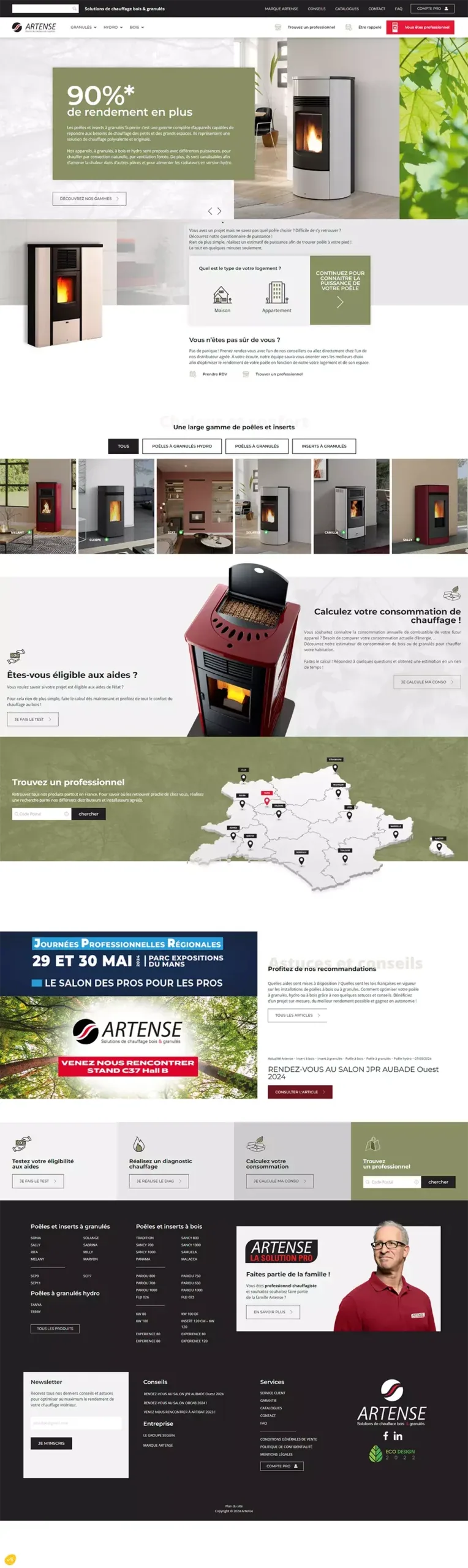 Cheminées Artense